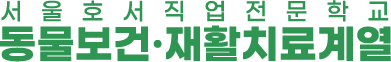 동물보건재활치료계열